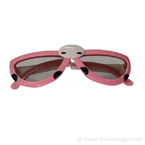 Foldable Children's 3D Cinema Glasses